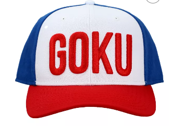 Dragon Ball Z Goku Red And Blue Snapback Hat